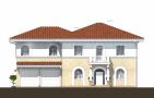 Проект индивидуального двухэтажного жилого дома в средиземноморском стиле